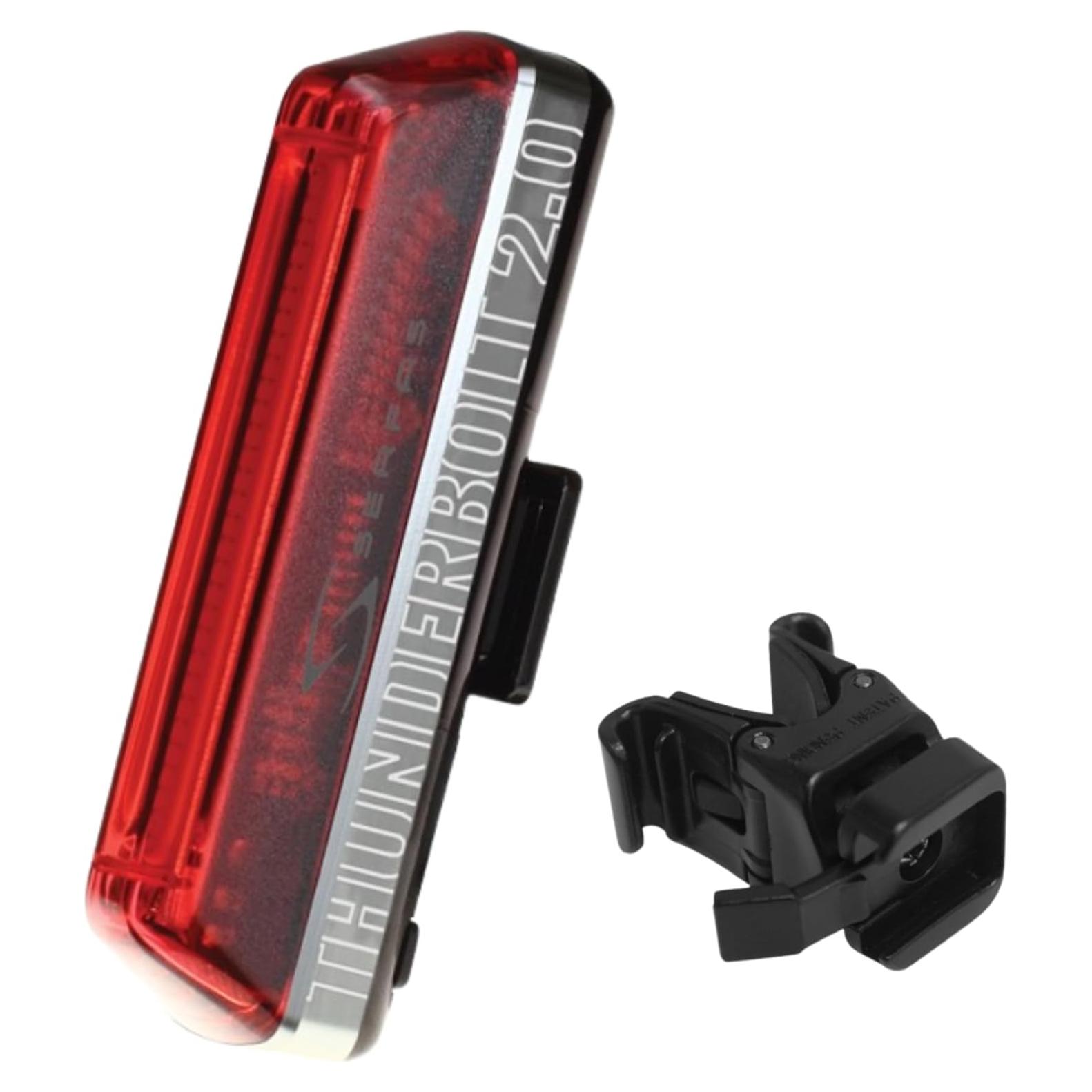 Luz Trasera de Bicicleta Serfas Thunderbolt 2.0 50 Lúmenes