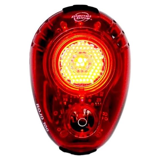 Luz Trasera de Bicicleta Planet Bike Rojo 100 USB-C 100 Lúmenes
