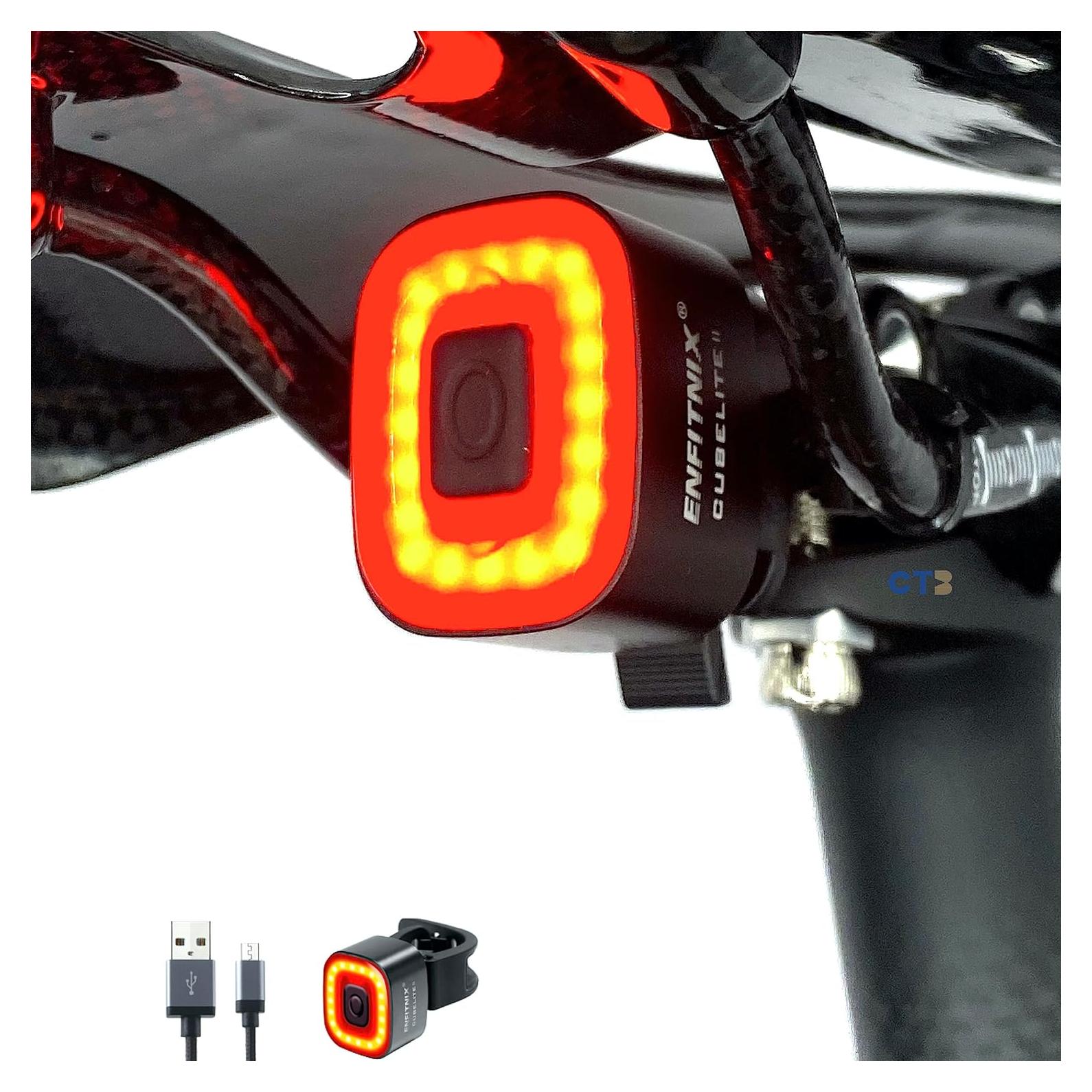 Luz Inteligente Trasera ENFITNIX CUBELITE II Recargable USB