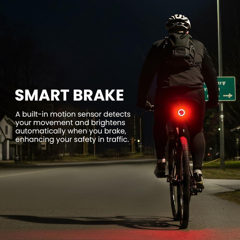 Luz Trasera para Bicicleta WSDCAM KS-SF34R Recargable IP65