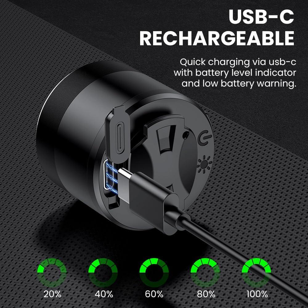 Luz Trasera para Bicicleta WSDCAM KS-SF34R Recargable IP65