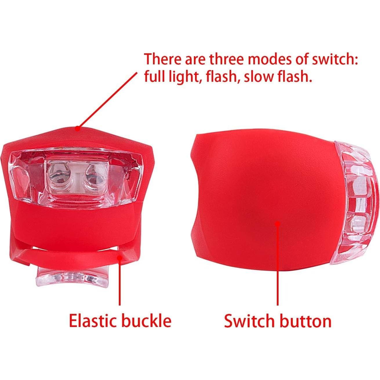 Juego de 8 Luces LED para Bicicleta Awpeye - Impermeables