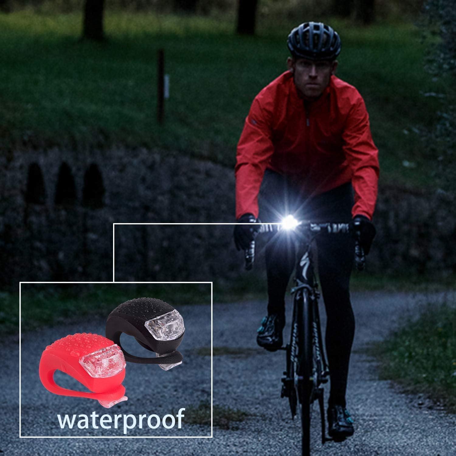 Juego de 8 Luces LED para Bicicleta Awpeye - Impermeables