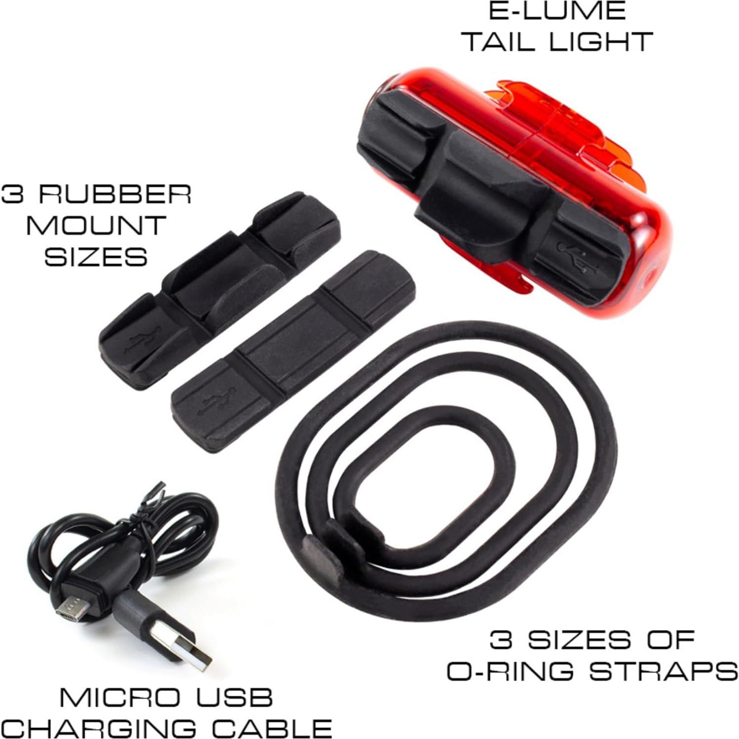 Luz Trasera de Bicicleta Serfas Cosmo 30 - 30 Lúmenes, 5 Modos