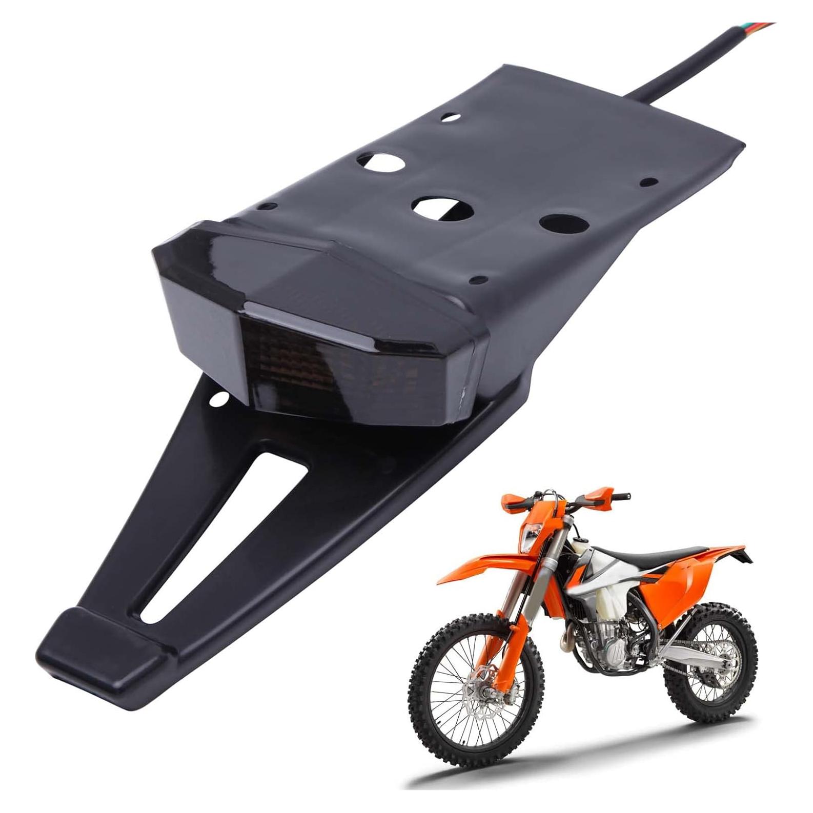 Luz Trasera LED de Freno Opciones Ricas Humo para Motocicletas