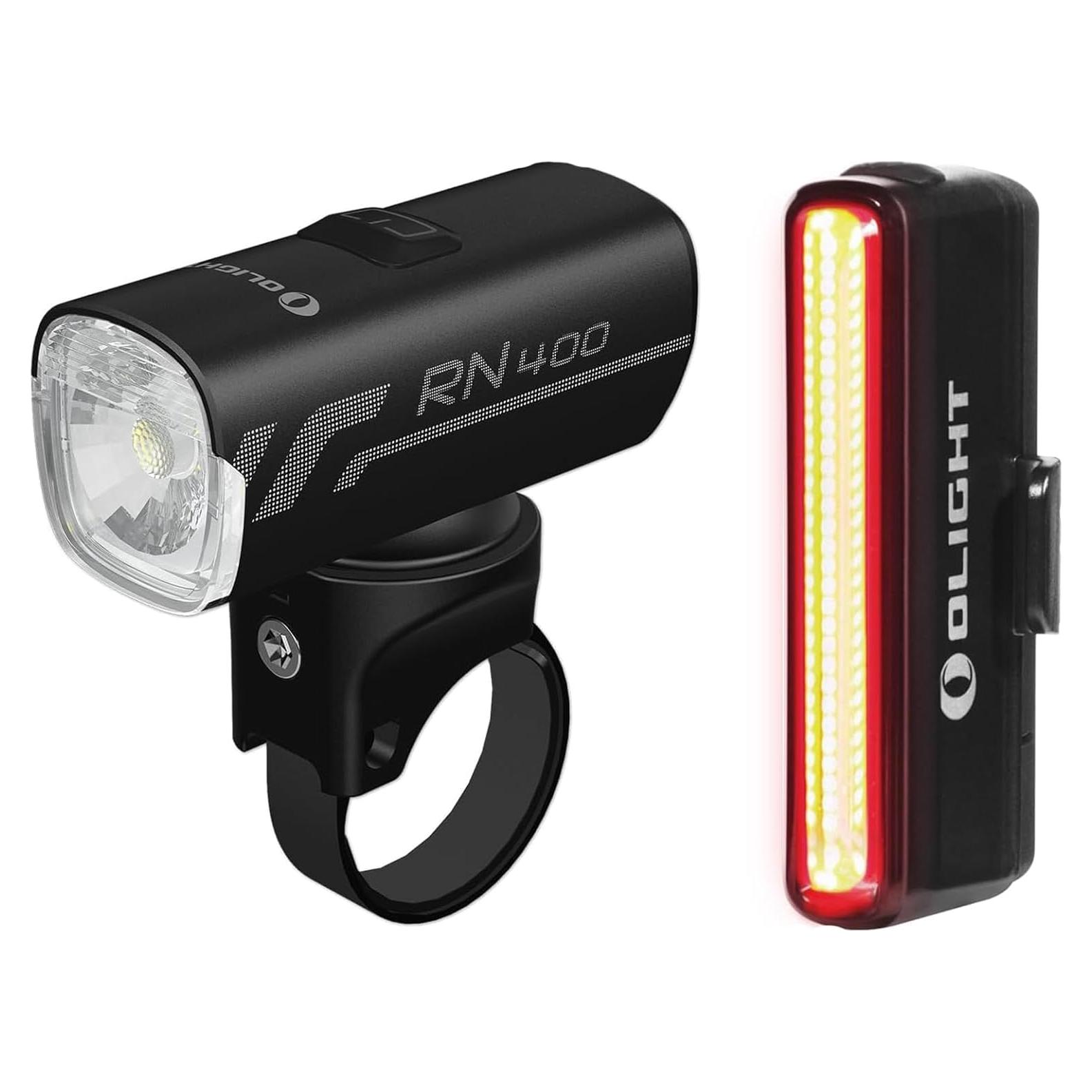 Juego de Luces para Bicicleta OLIGHT RN 400 y SEEMEE 30 C