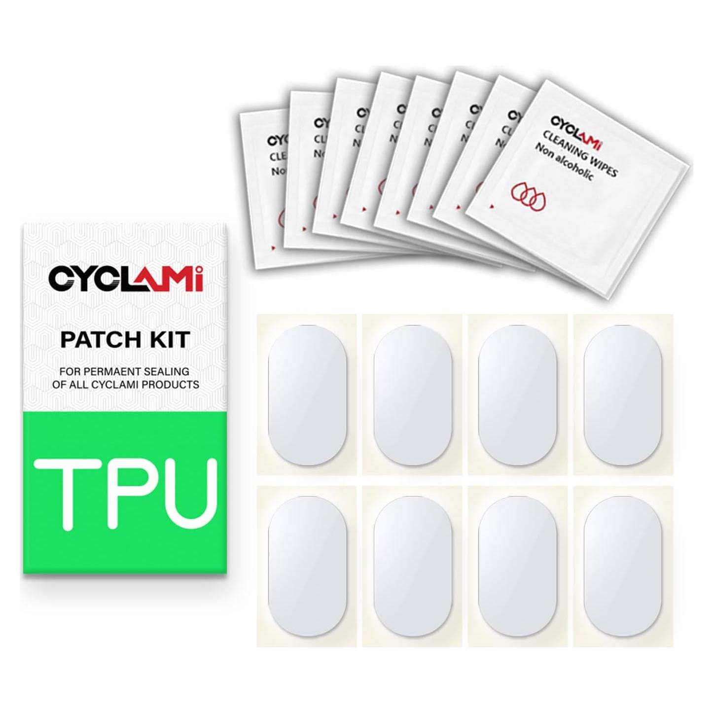 Kit de Parche para Neumáticos de Bicicleta CYCLAMI 8 Pcs