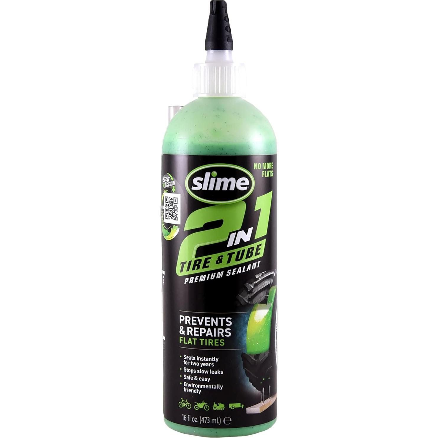 Sellador de Neumáticos y Tubos Slime 10193 473 ml Ecológico