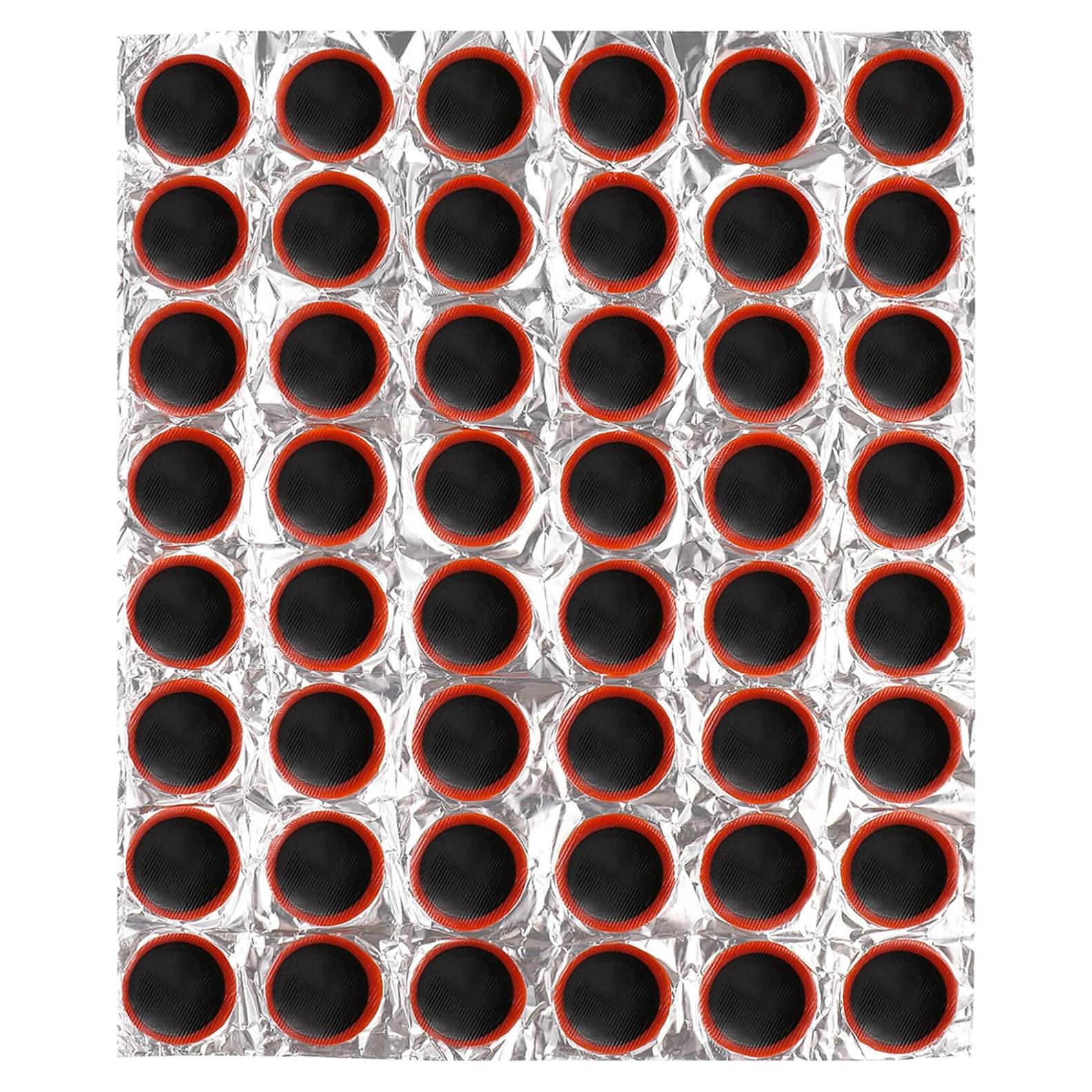 Parche de Neumático de Bicicleta Didiseaon 48 Piezas 30mm