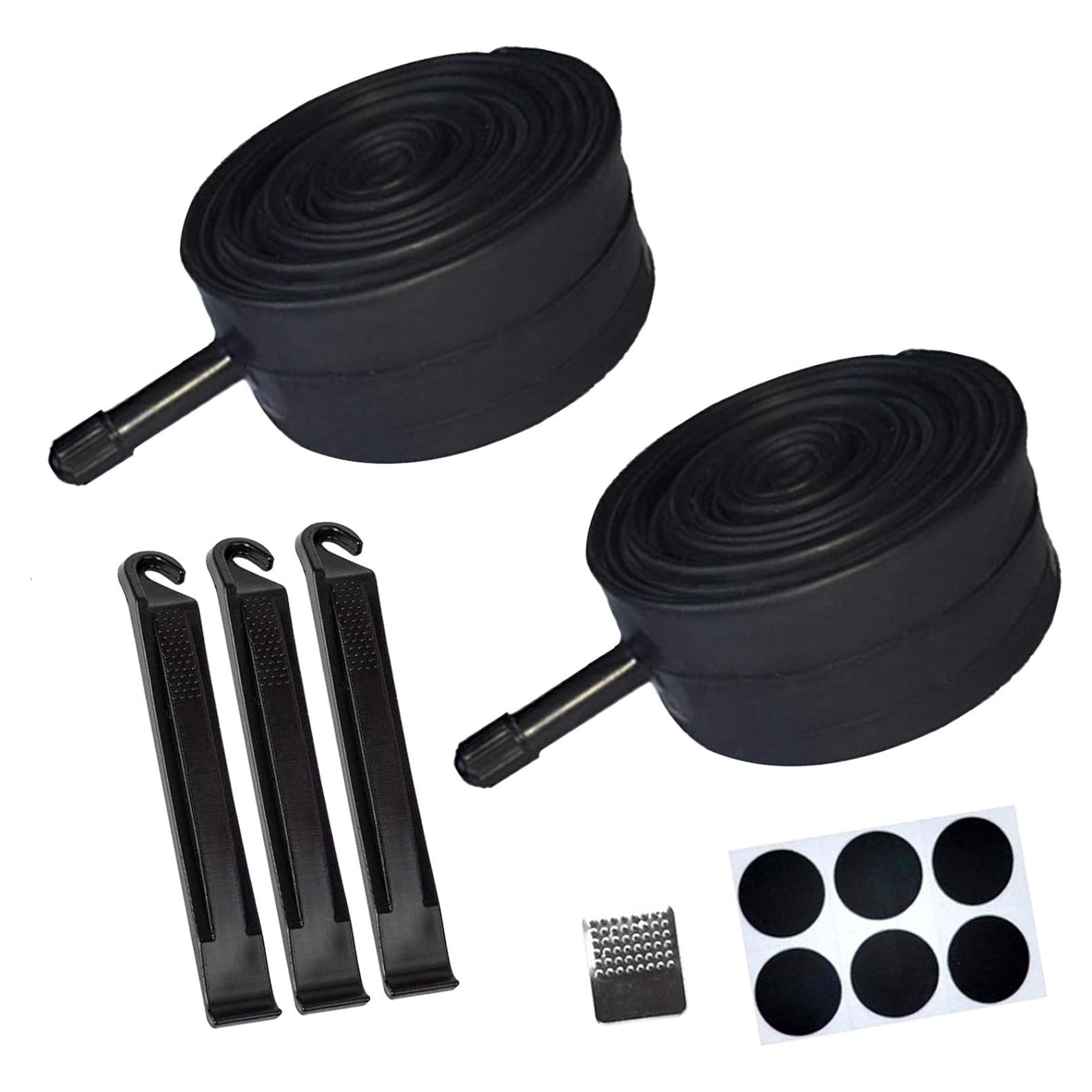 Paquete de 2 Tubos Internos de Bicicleta Listenman 18" x 1.75/1.95/2.15