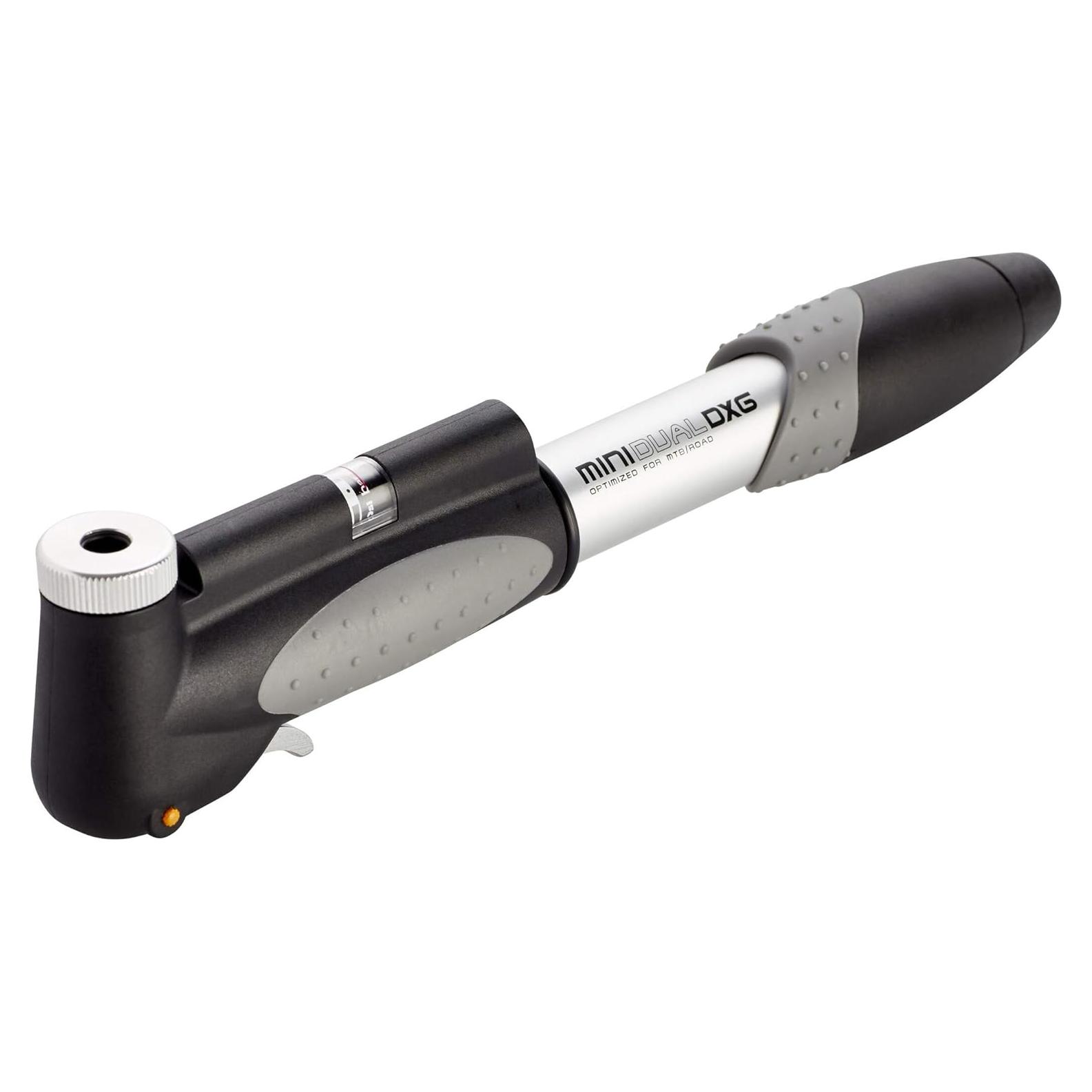 Bomba Mini Topeak Dual DXG con Manómetro 0.17 kg