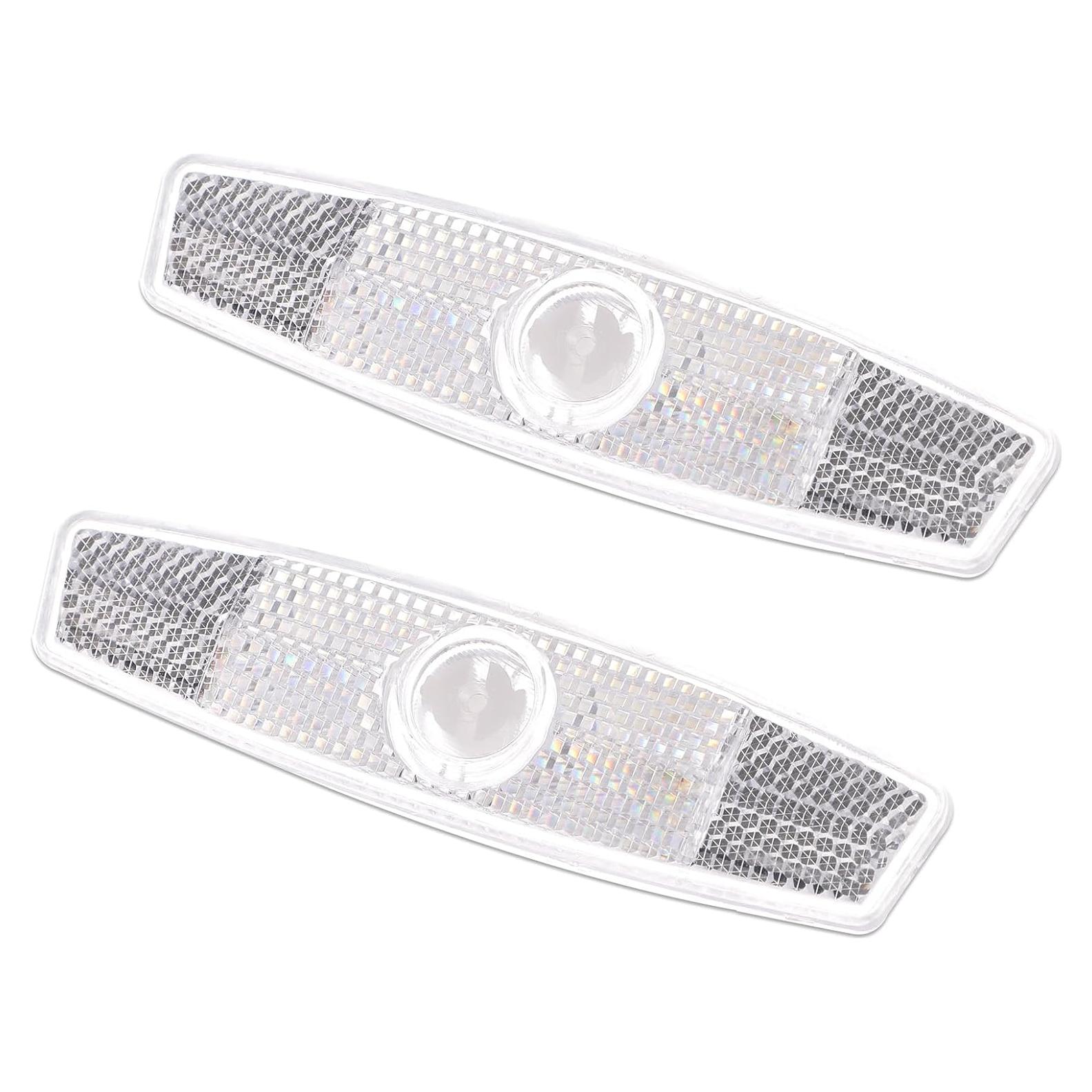 Reflectores de Rueda de Bicicleta QfwdfcTrenz 2 Pcs Reflectivos