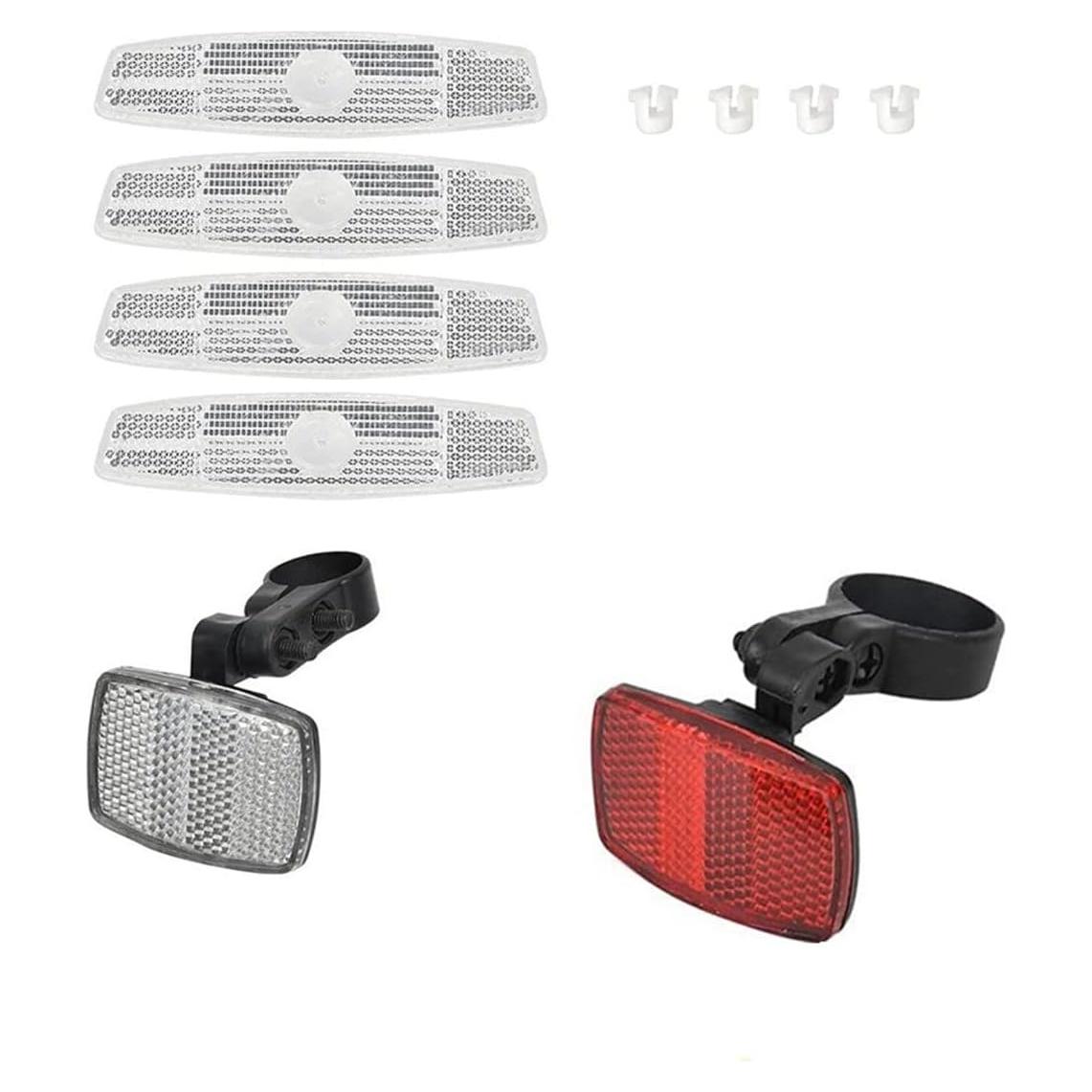 Reflectores de Seguridad para Bicicleta AISIBO - Frontales y Traseros