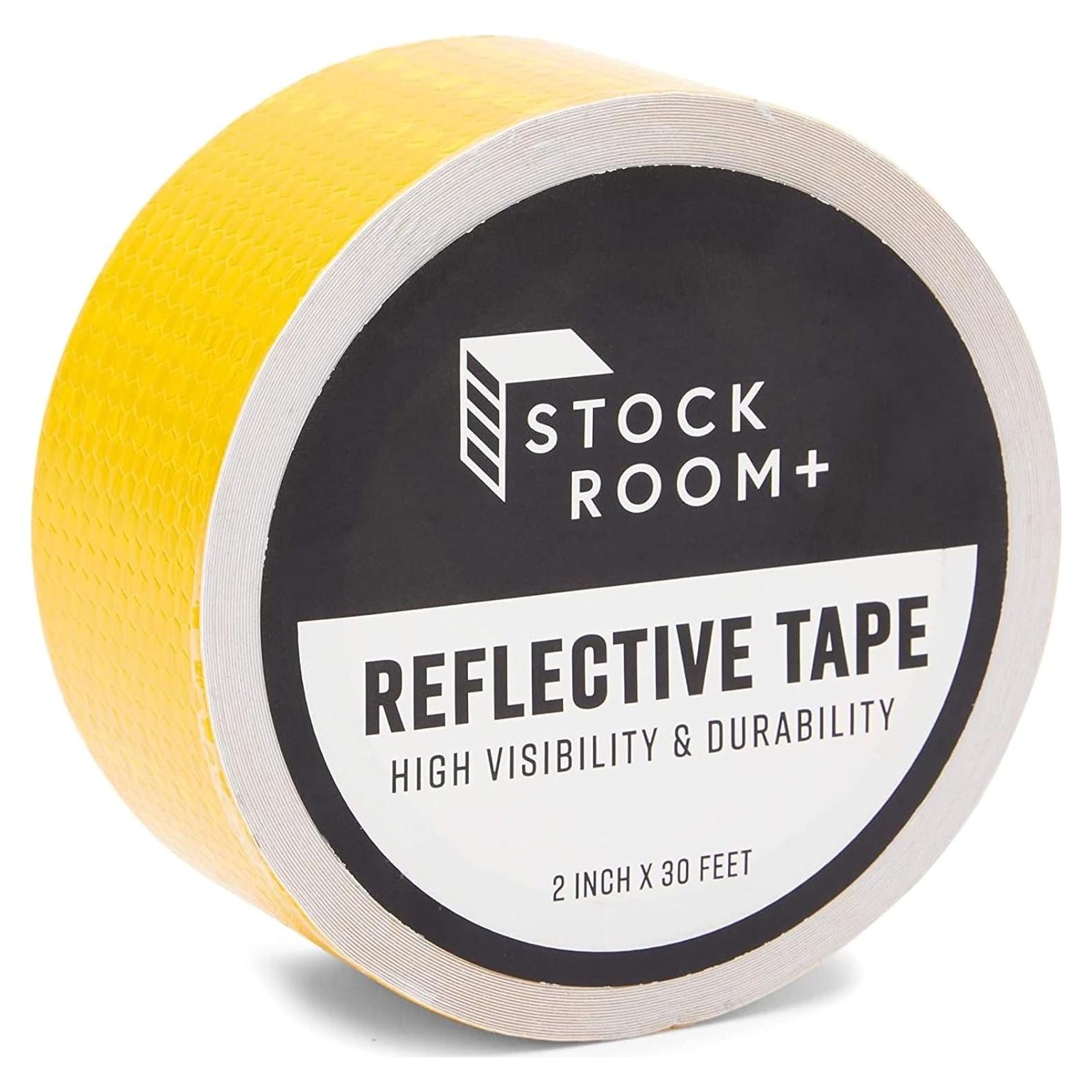 Cinta Reflectante Amarilla Juvo Plus 5.08 cm x 9.14 m