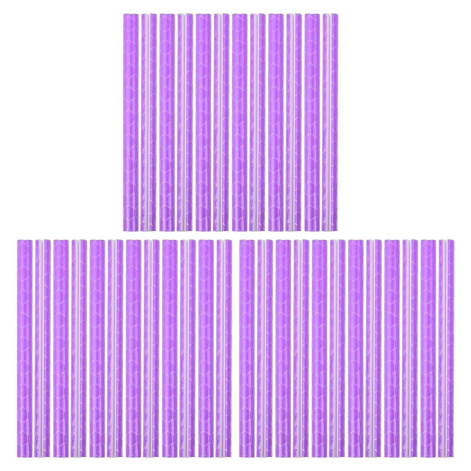 Reflectores de Bicicleta X AUTOHAUX 36 Pcs ABS Púrpura