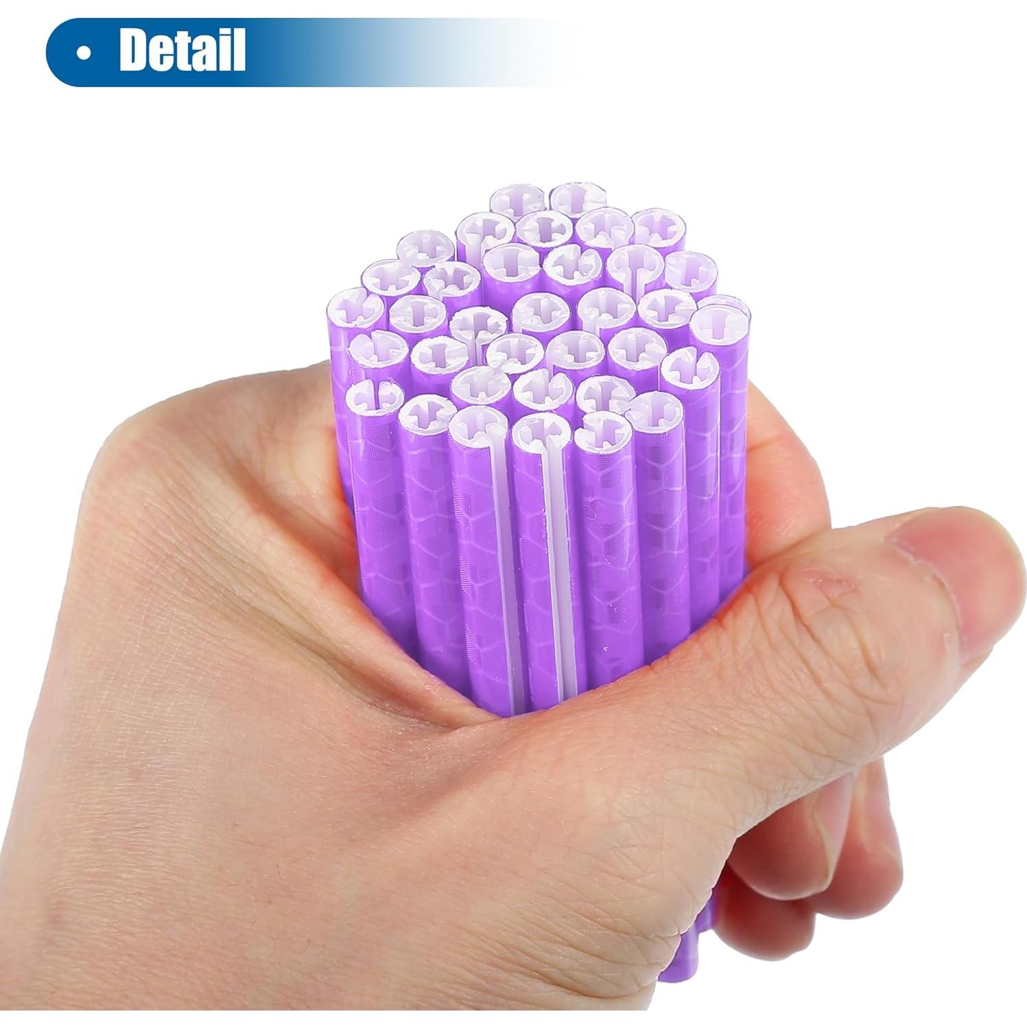 Reflectores de Bicicleta X AUTOHAUX 36 Pcs ABS Púrpura