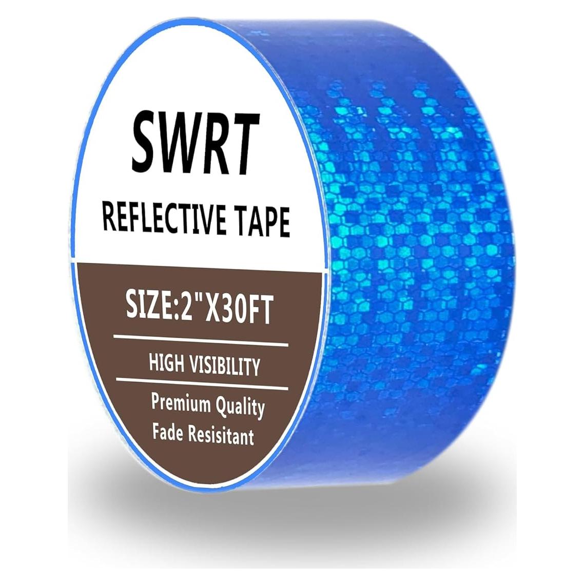 Cinta Reflectante SWRT 5 cm x 9.14 m DOT-C2 Azul Resistente
