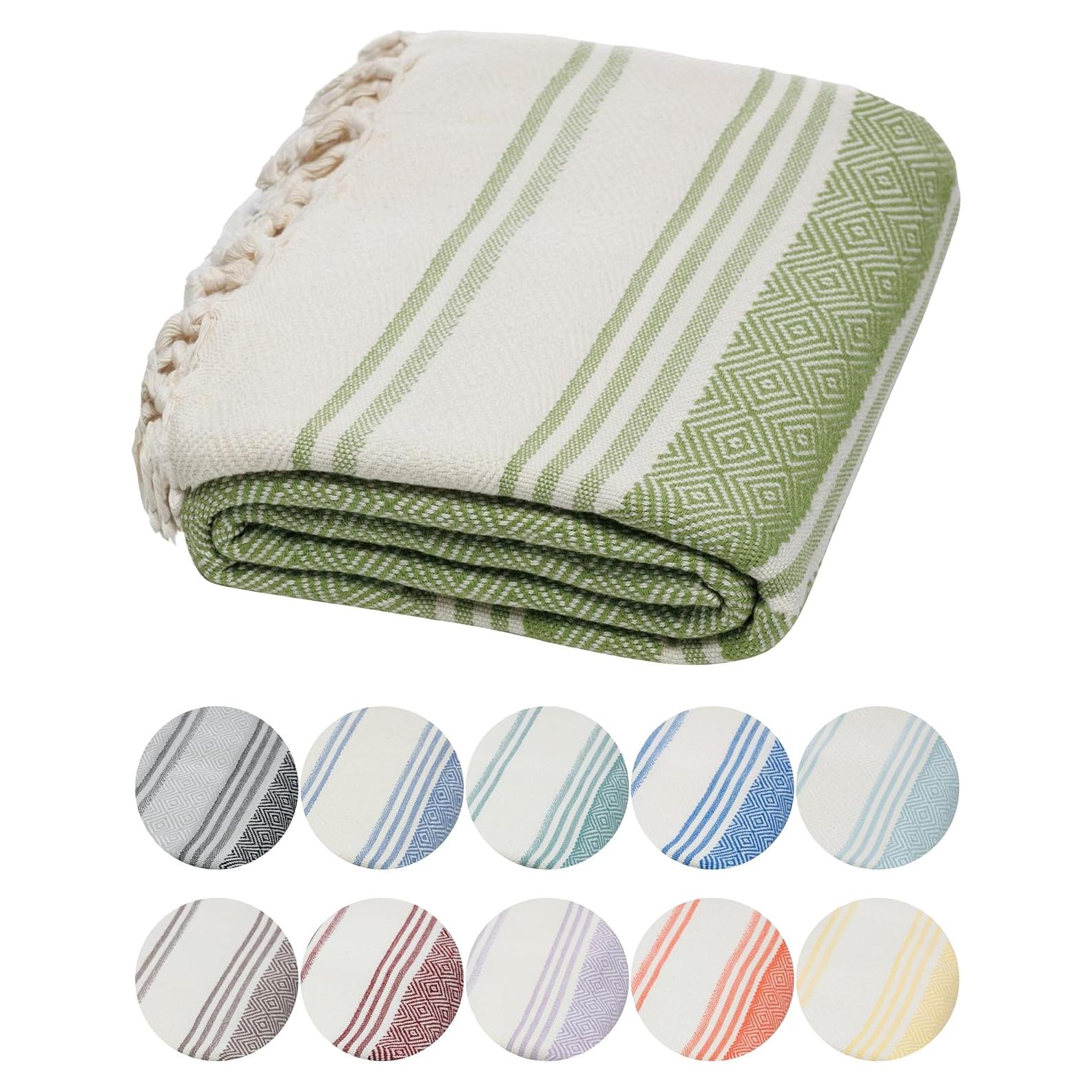 Toalla de Baño Grande DEMMEX de Algodón Turco Orgánico 180x91 cm