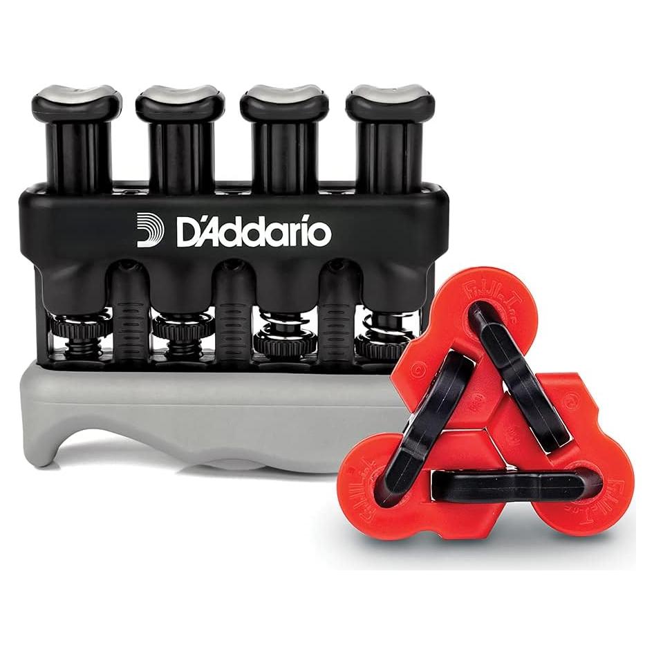 Fortalecedor de Dedos D'Addario Varigrip y Fiddilink - Ejercitador de Manos
