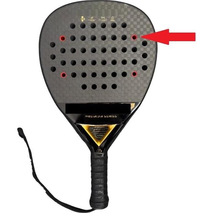 Amortiguadores de Padel Incro Blancos - Paquete de 8 Unidades