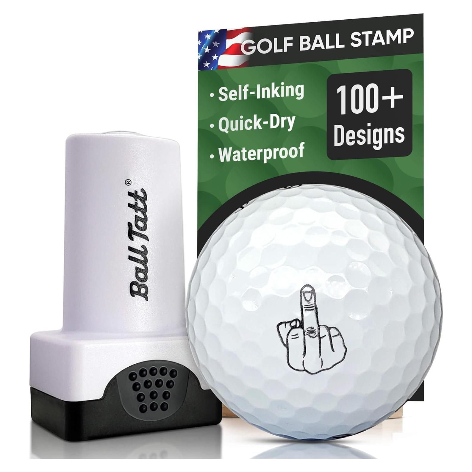 Sello de Pelota de Golf Ball Tatt - Marcador Autoinking Reutilizable