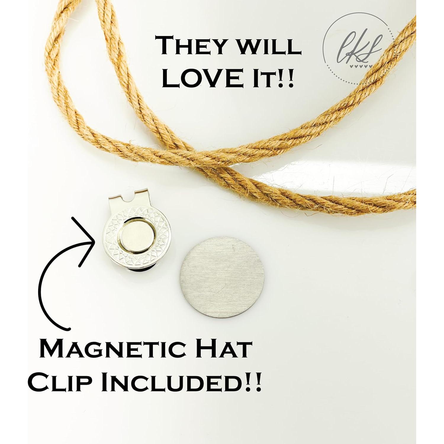 Marcador de Pelota de Golf de Acero Genérico 2.54 cm