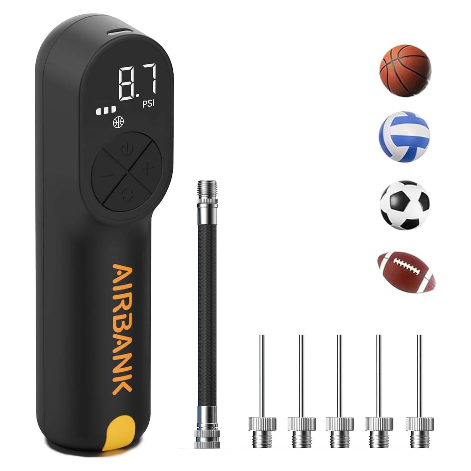 Bomba Eléctrica de Pelotas AIRBANK MAKO 4000mAh 20PSI