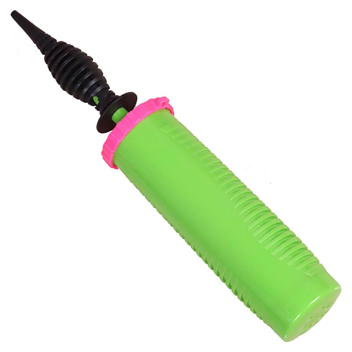 Bomba de Globo Manual Hdeoops Doble Acción Verde 30.48 cm