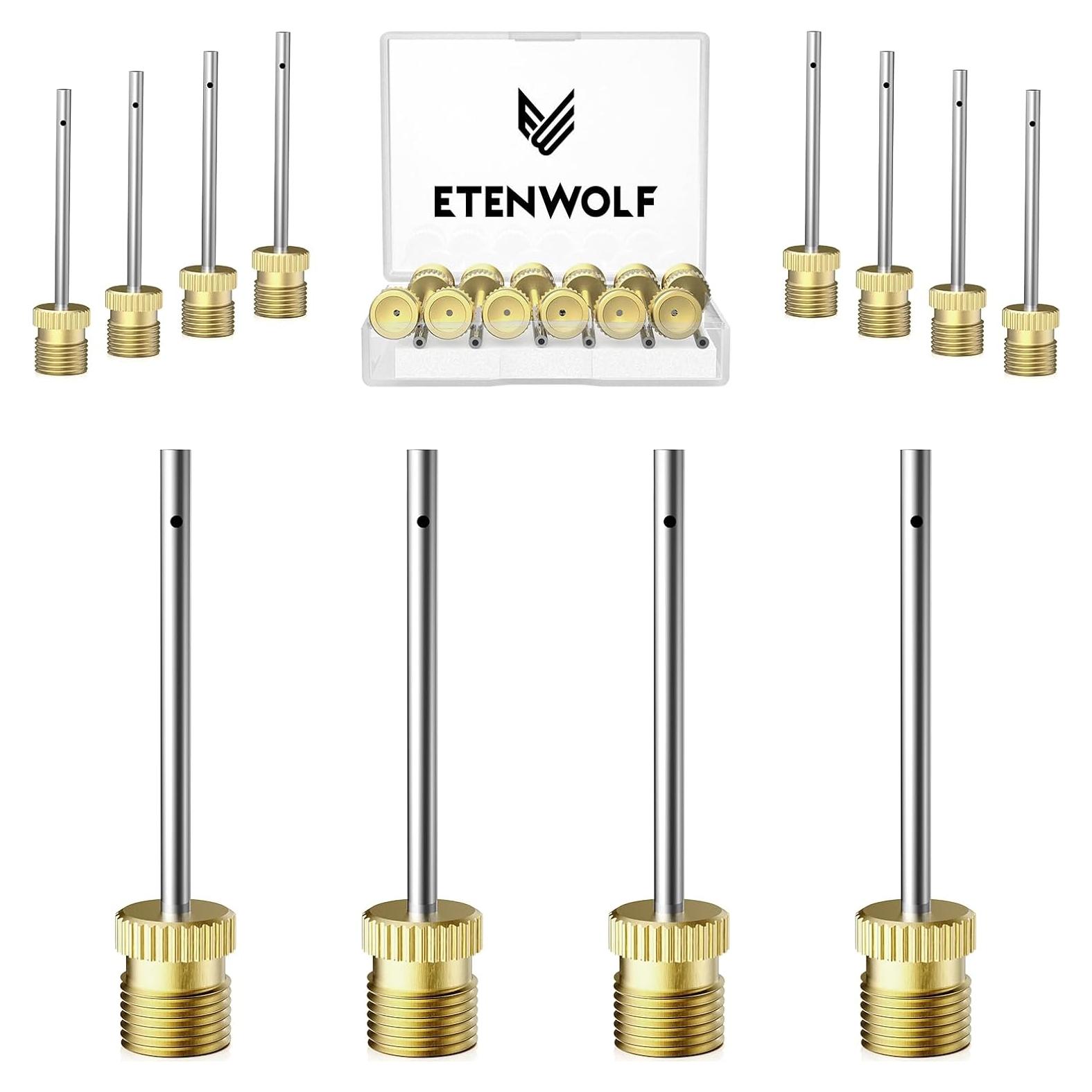 Agujas de Bomba de Aire ETENWOLF A102 - Paquete de 12 Piezas