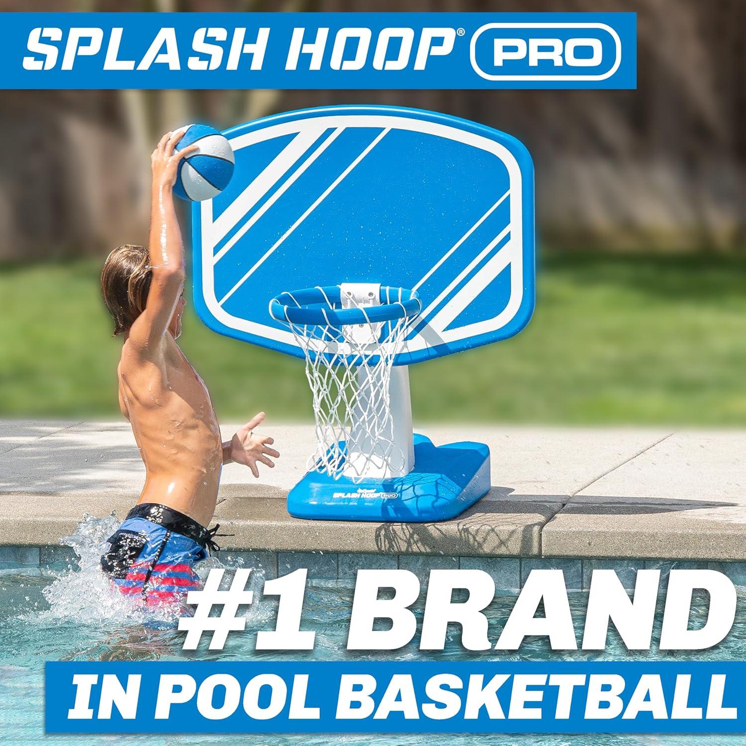 Juego de Baloncesto Acuático GoSports Splash Hoop PRO Azul