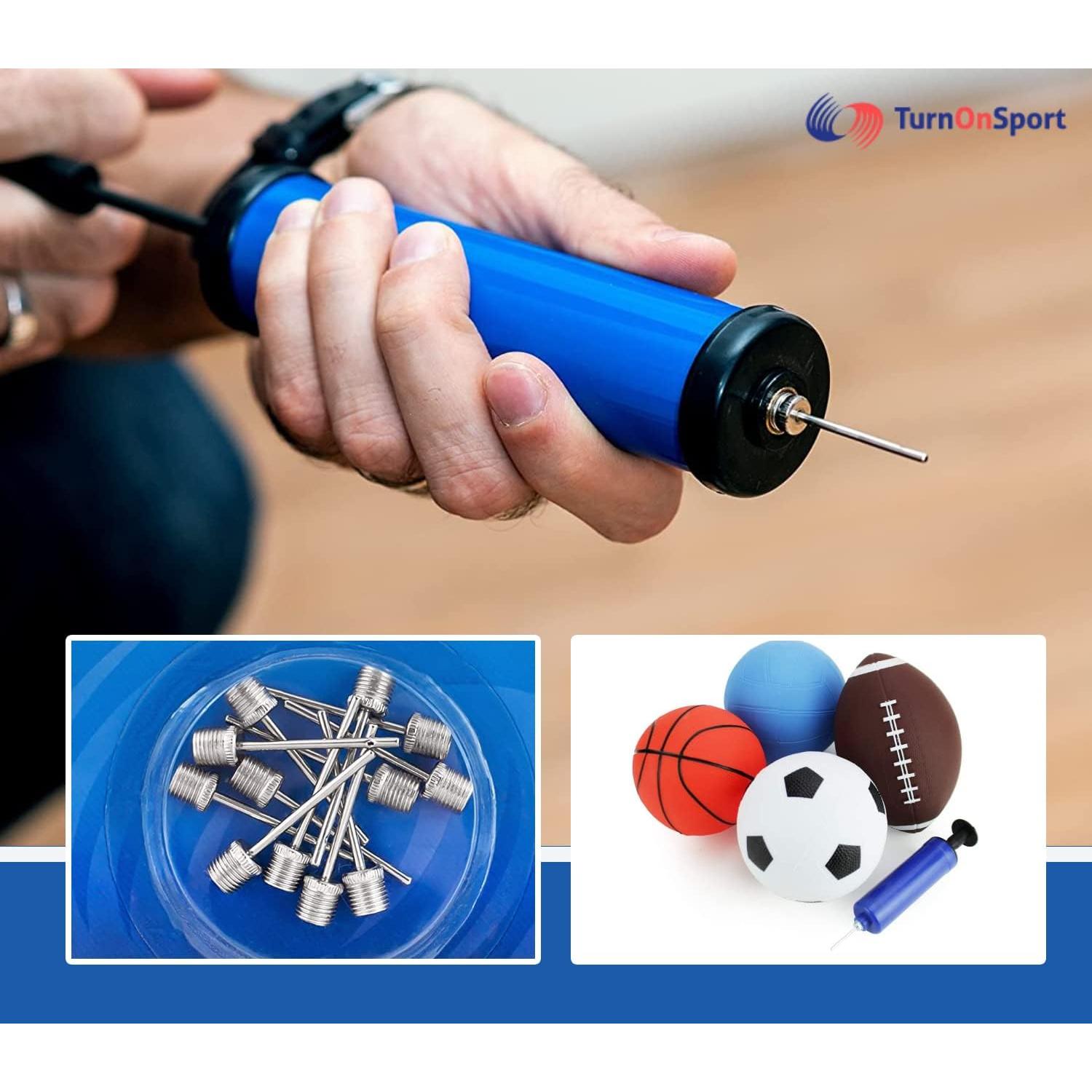 Agujas de Bomba de Baloncesto TurnOnSport - Paquete de 12