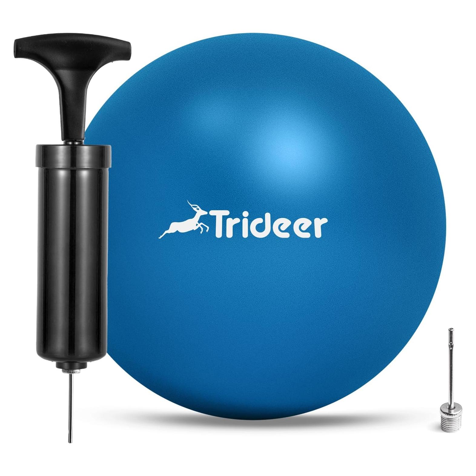 Pelota de Pilates Trideer 17.78 cm Antiburst con Bomba