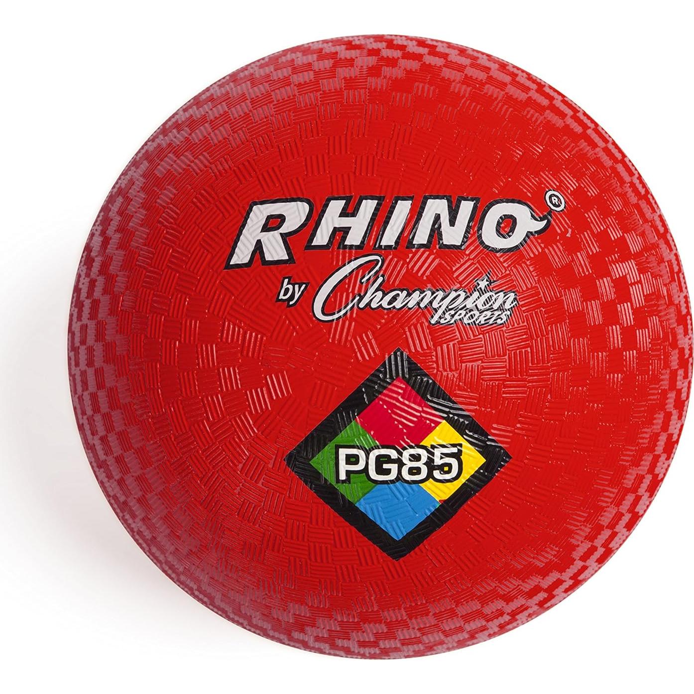 Pelota de Patio Champion Sports 10" Roja - Nylon 2 Capas