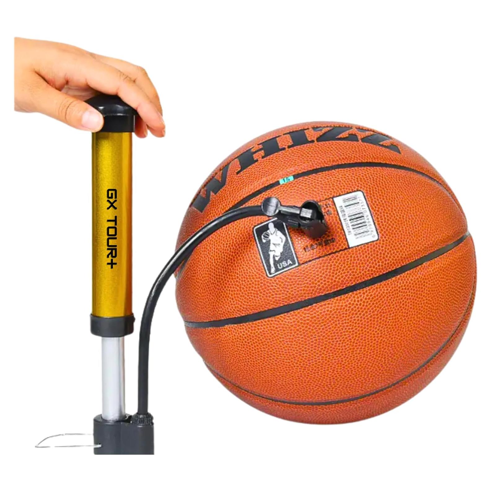 Inflador Manual GX TOUR+ Multiuso para Pelotas Deportivas