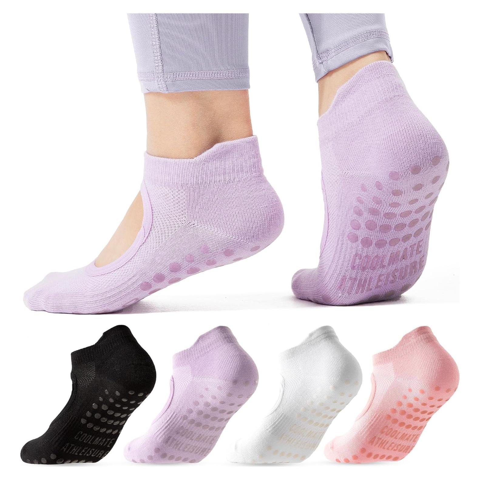 Calcetines COOLMATE Antideslizantes para Pilates y Yoga - Mujeres