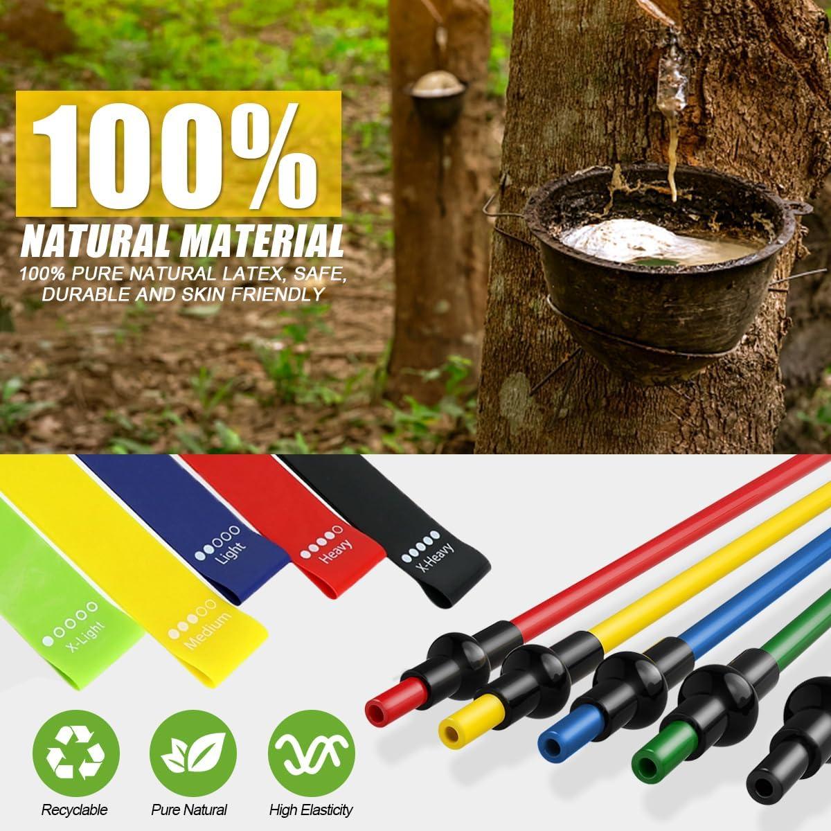 Conjunto de Bandas de Resistencia CHAREADA 23 Piezas 68 kg