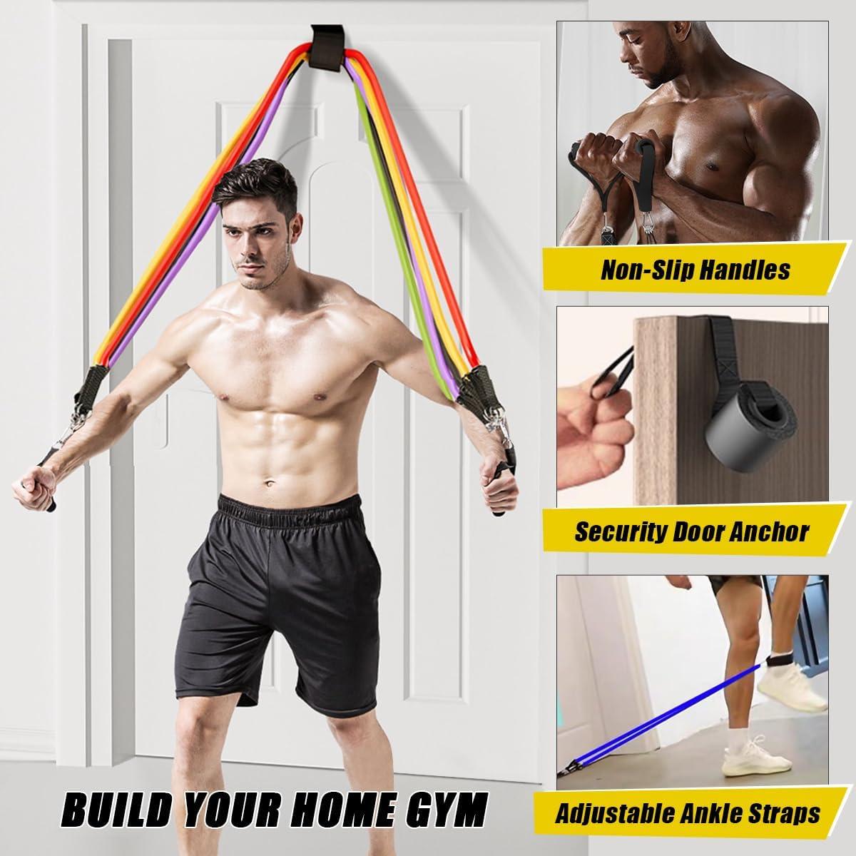 Conjunto de Bandas de Resistencia CHAREADA 23 Piezas 68 kg