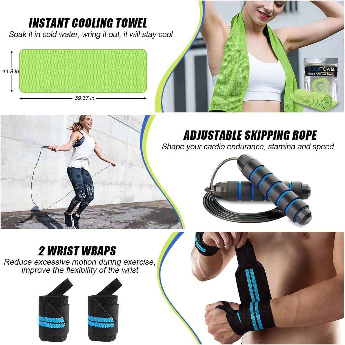 Conjunto de Bandas de Resistencia CHAREADA 23 Piezas 68 kg