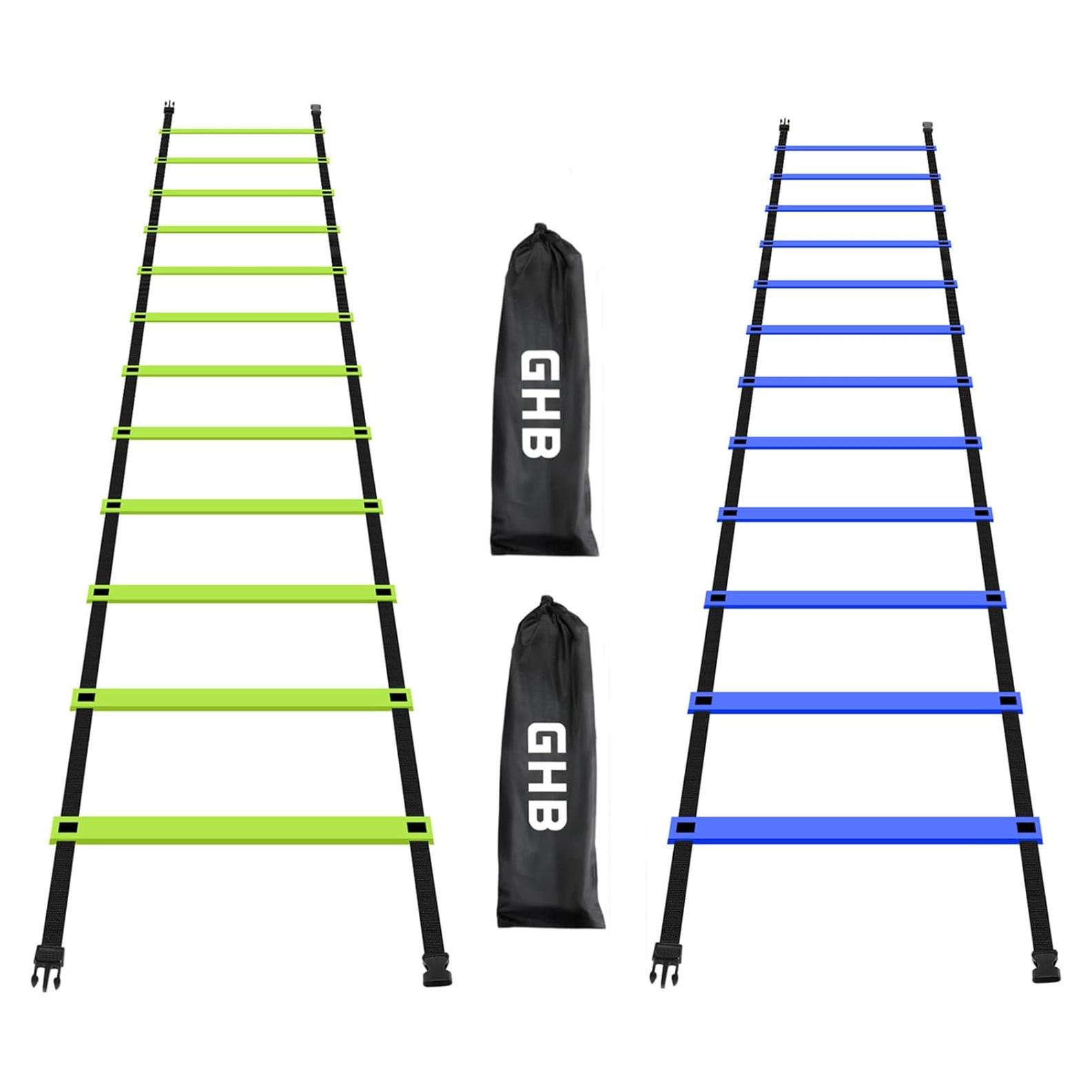 Escalera de Agilidad GHB Pro 2 Paquete 12 Peldaños 6.1m