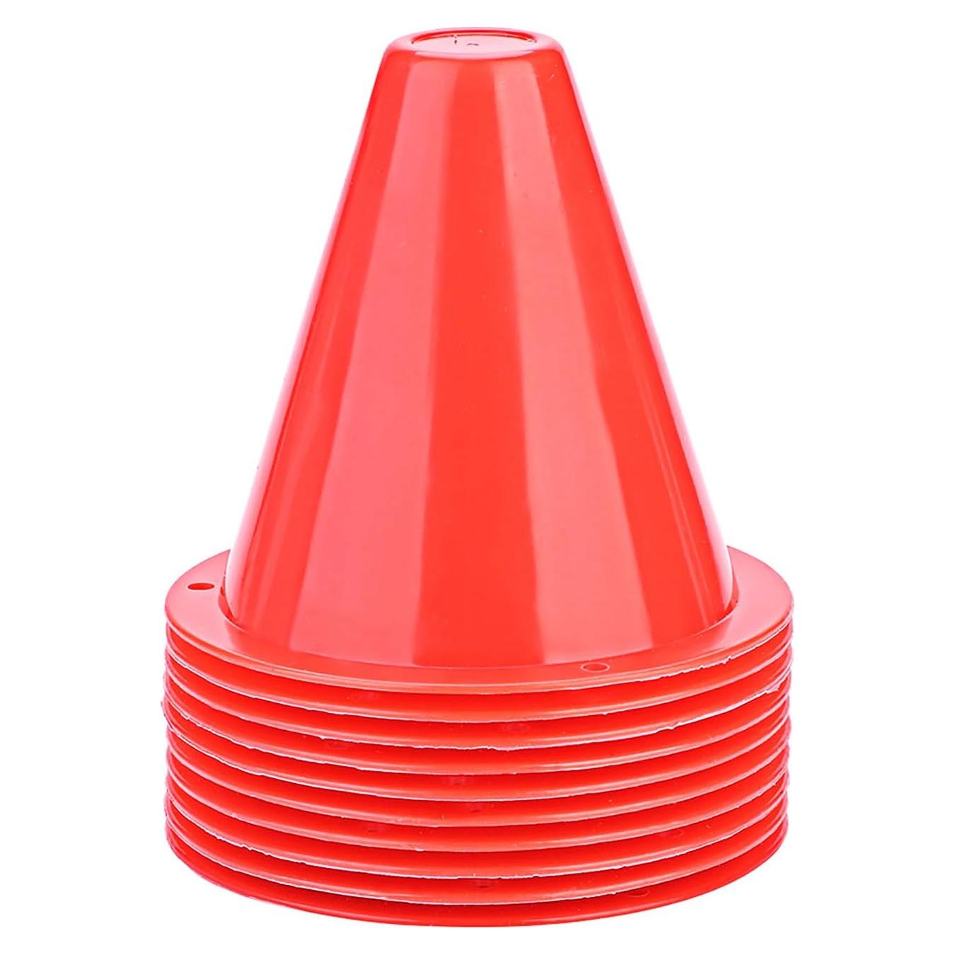Conos de Entrenamiento ZLXHDL para Fútbol - 10 Piezas 8.89 cm
