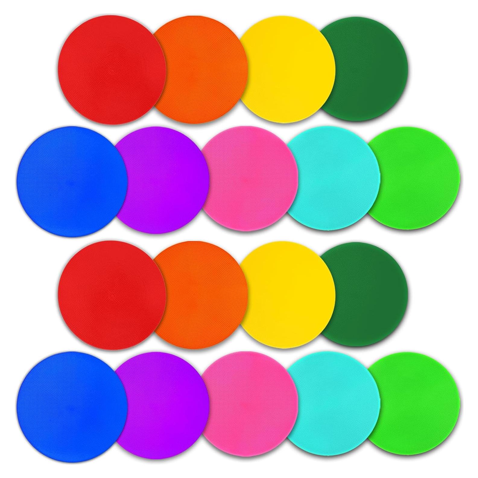 18 Pcs Marcadores de Punto Antideslizantes PIKZH 9 Colores 23 cm