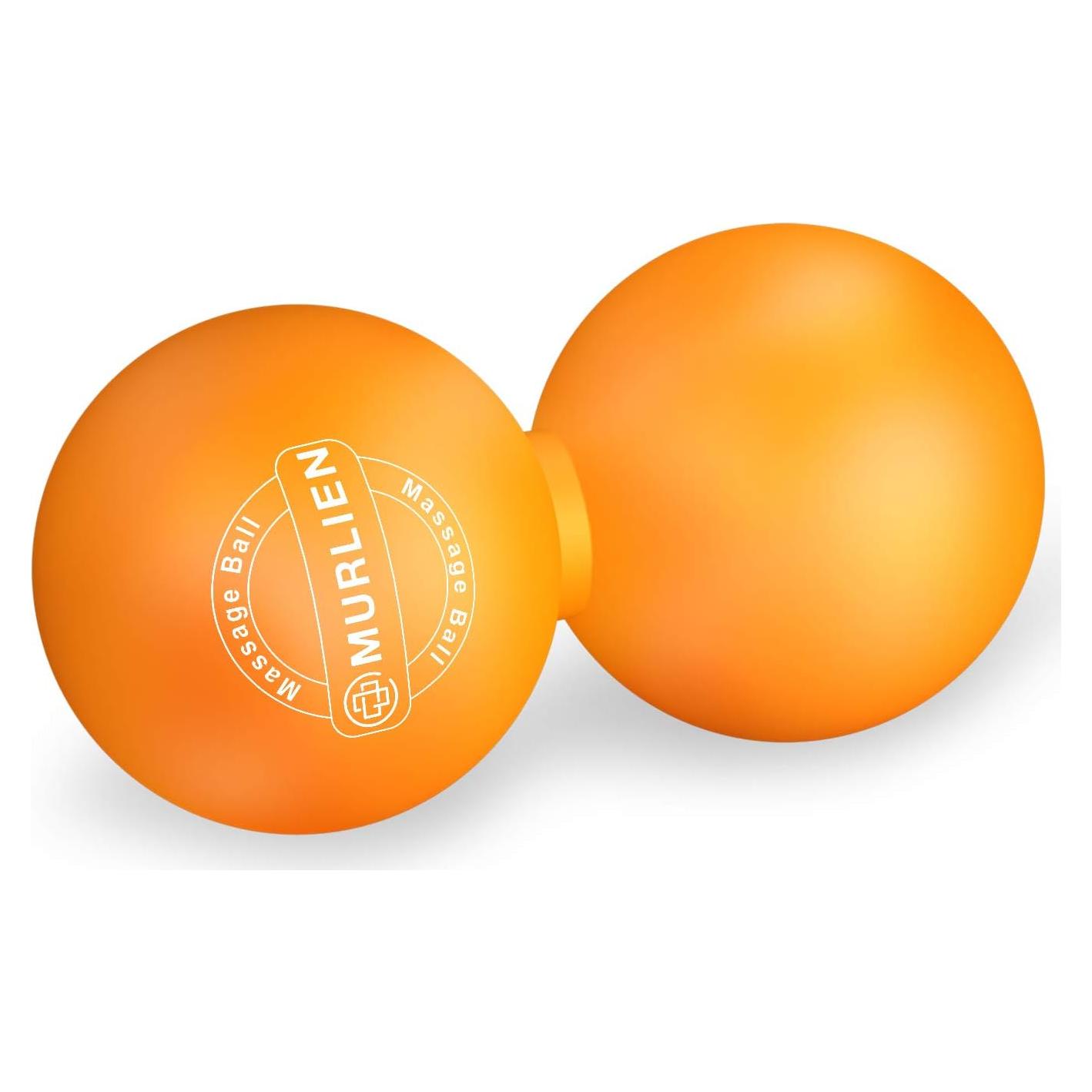 Pelota de Masaje Doble Lacrosse MURLIEN Naranja 12.5cm