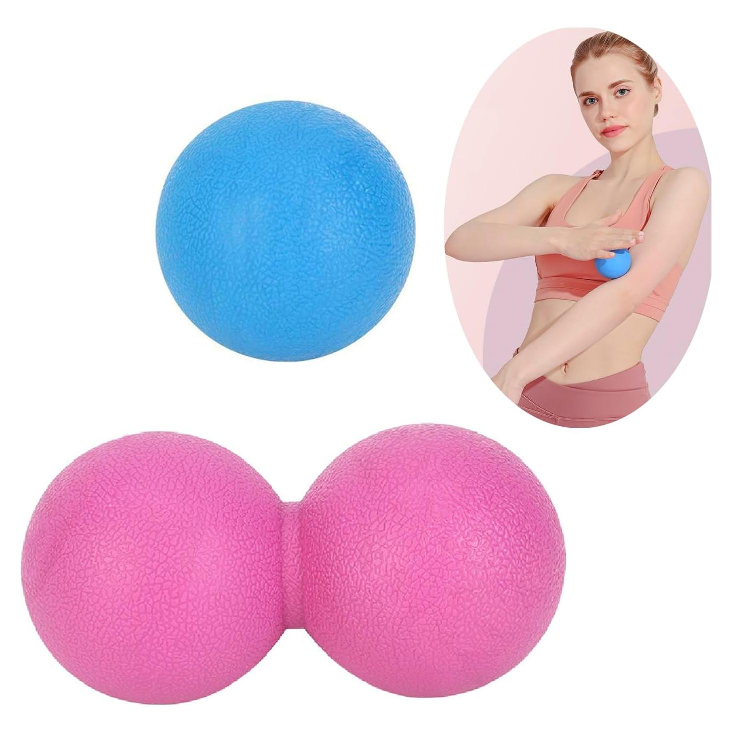 Bola de Masaje de Cacahuate XINLID - 2 Piezas para Alivio Muscular