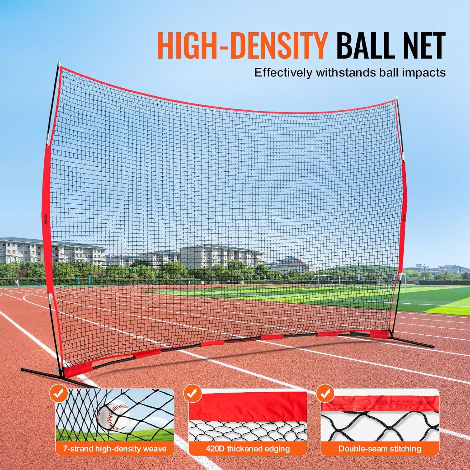 Red de Respaldo de Barricada VEVOR 4.88x3.05m Multi-Deporte