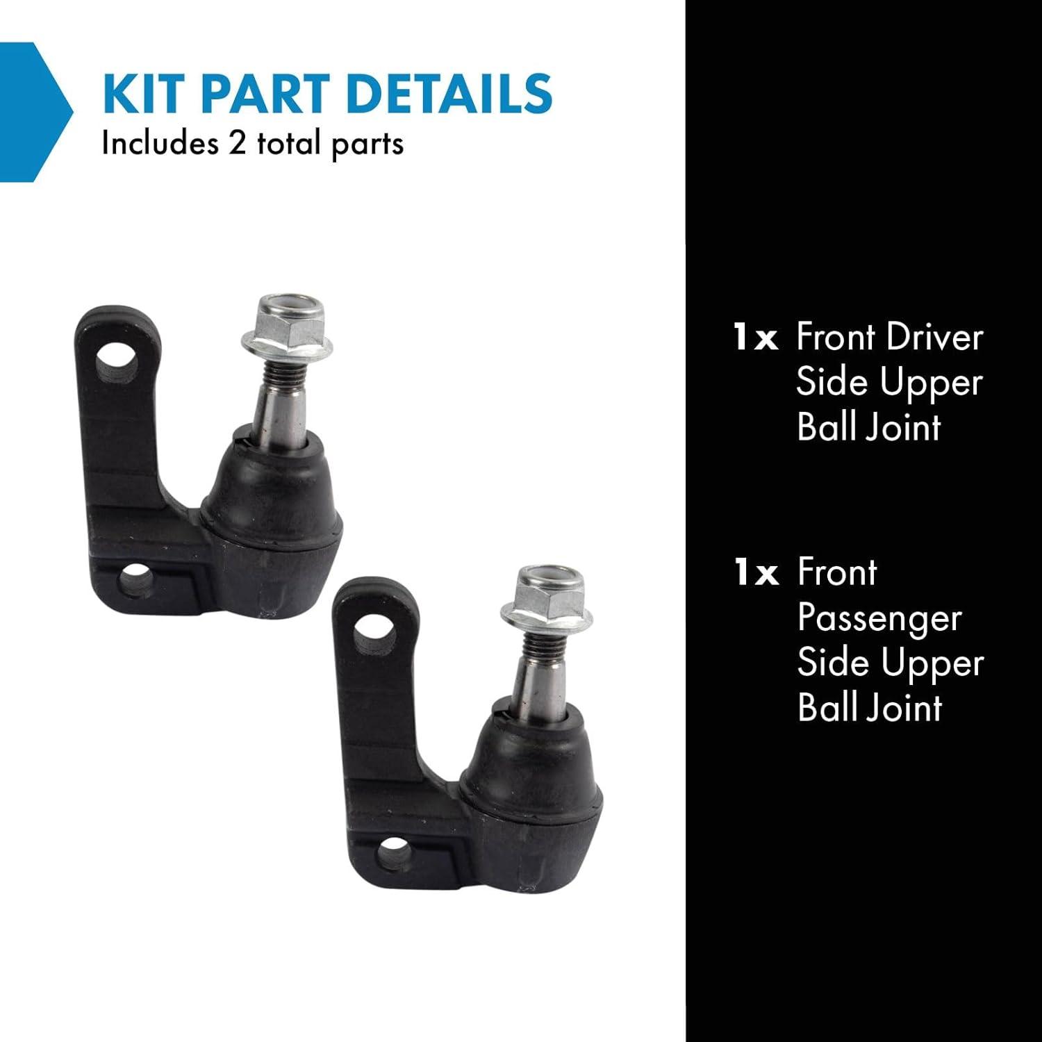 Conjunto de Articulación Superior TRQ 2 Piezas para Buick/Cadillac