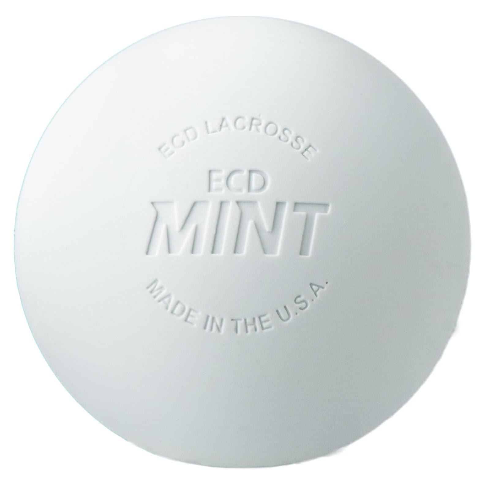 Paquete de 6 Pelotas de Lacrosse East Coast Dyes Blanco