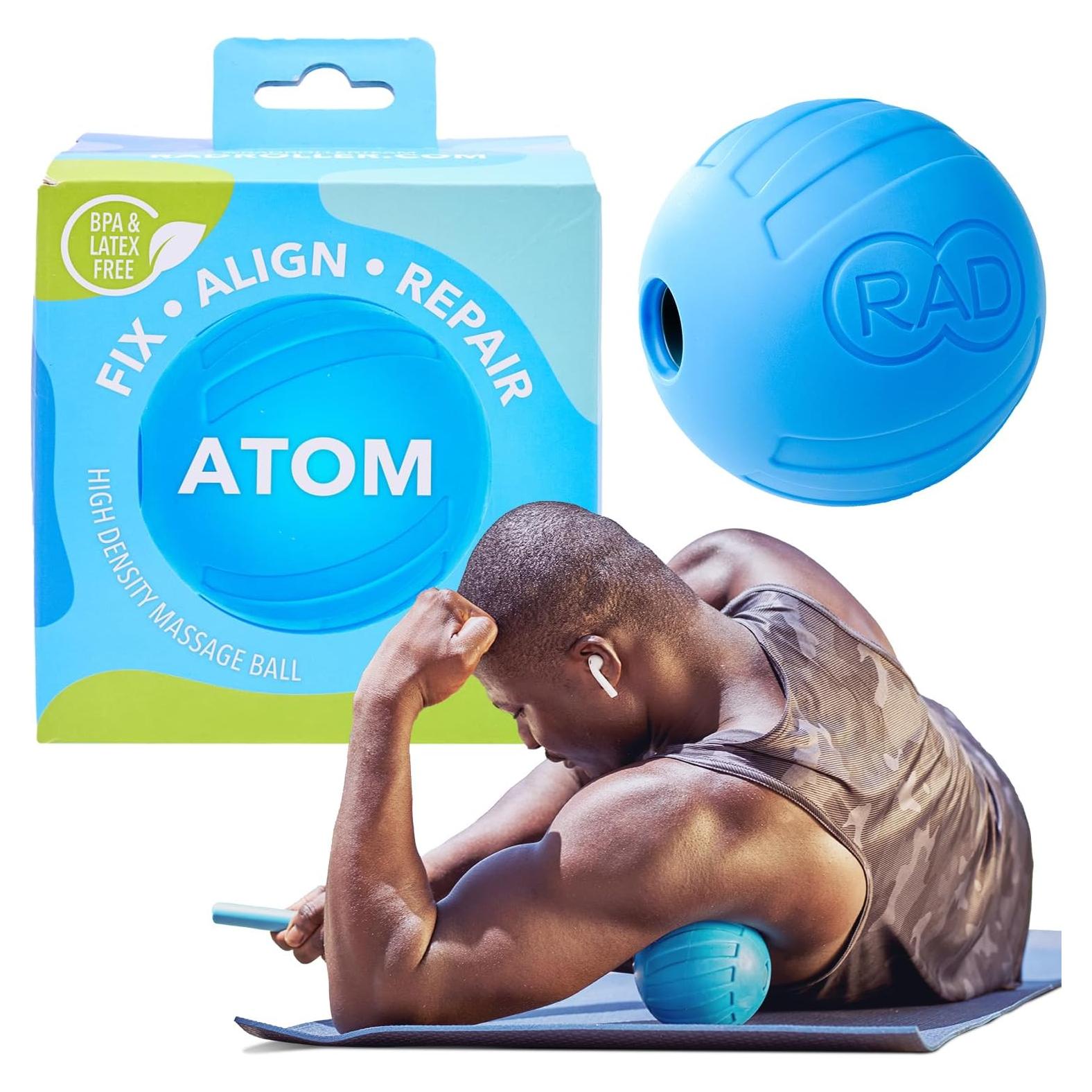 Pelota de Masaje RAD Atom - Liberación Miofascial 10.8 cm