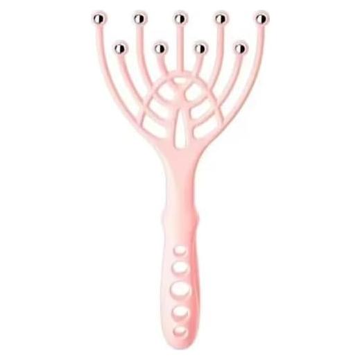 Masajeador de Cabeza y Cuero Cabelludo 9 Garras Acero