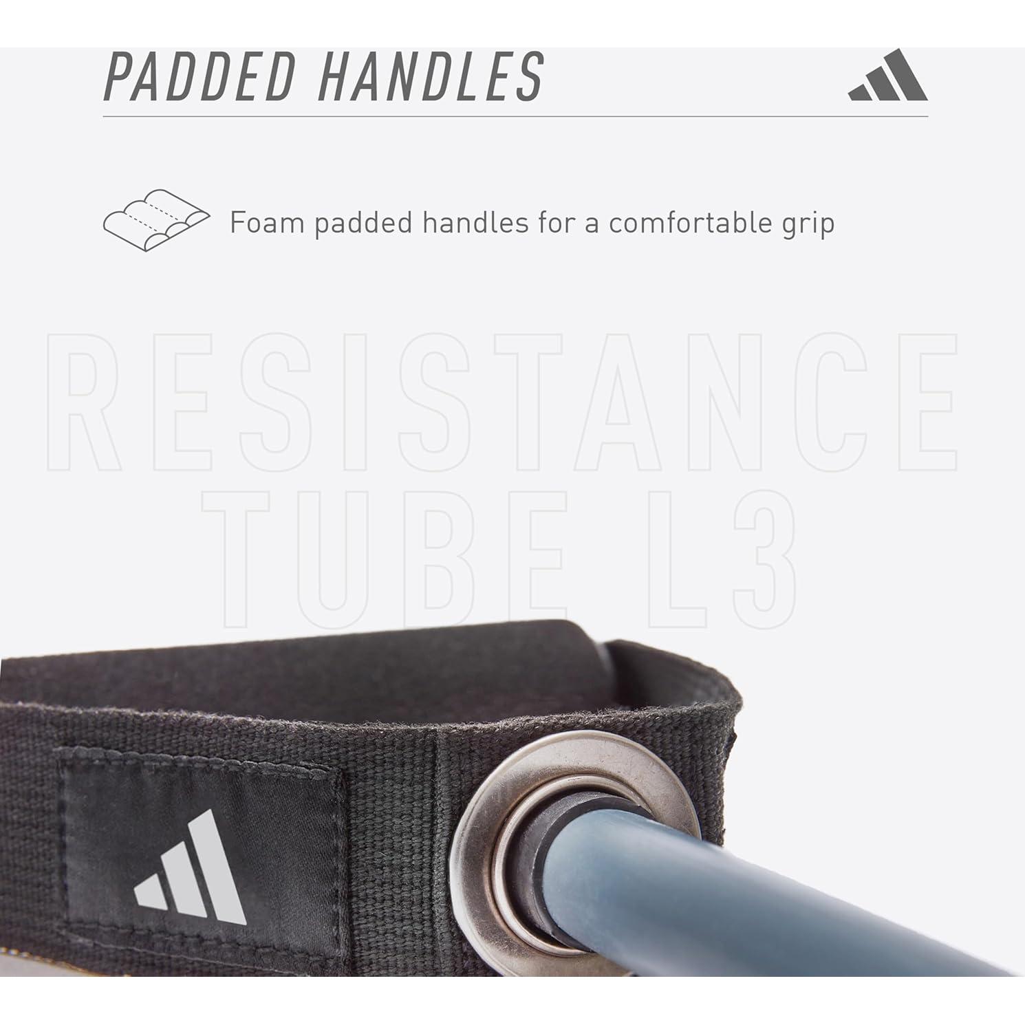 Tubo de Resistencia Adidas L3 15kg con Mangos Acolchados