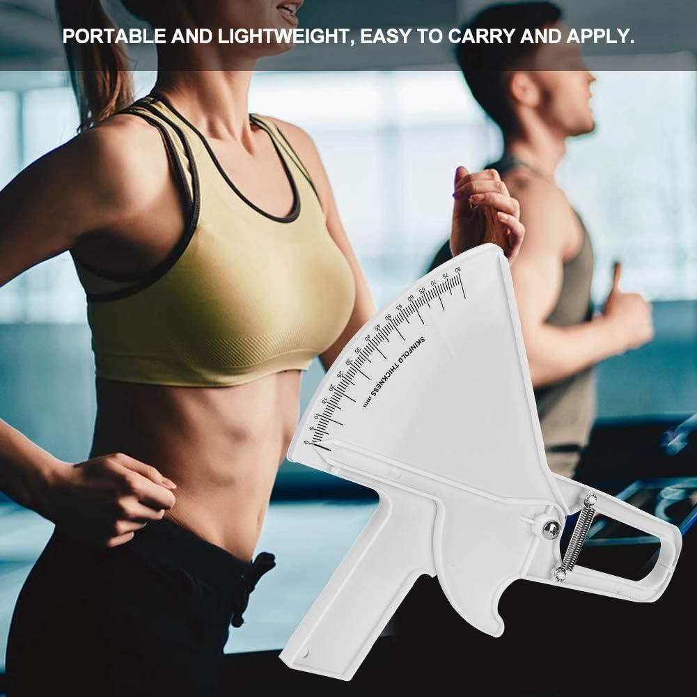 Calibrador de Grasa Corporal FLaig Blanco - Precisión y Portátil